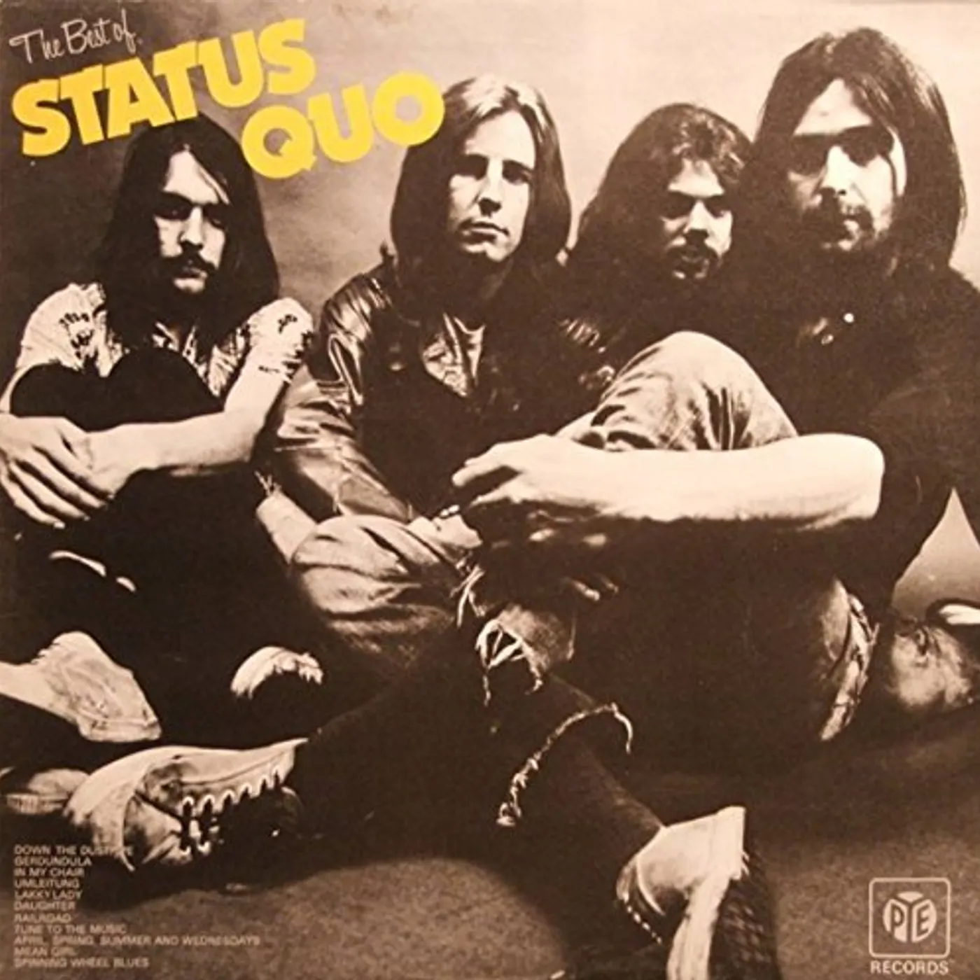 Status Quo BEST OF Vinyl Record