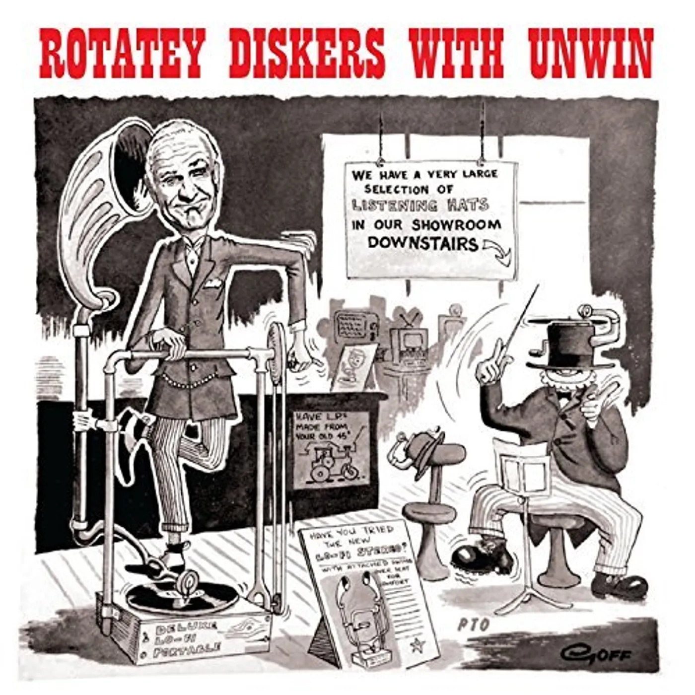 Stanley Unwin ROTATEY DISKERS WITH UNWIN CD