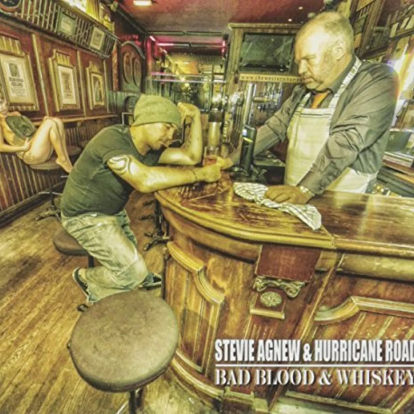 Stevie Agnew BAD BLOOD & WHISKEY CD