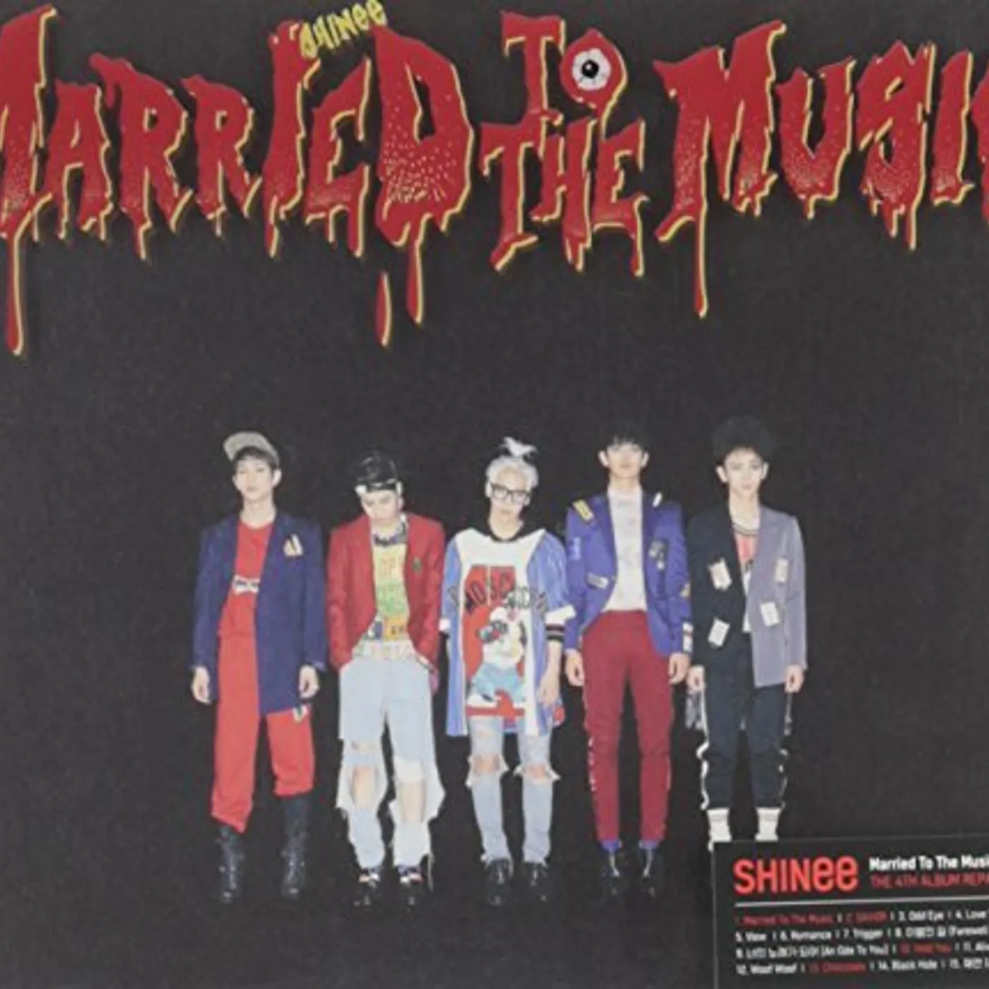 SHINee MARRIED TO THE MUSIC (VOL.4) CD