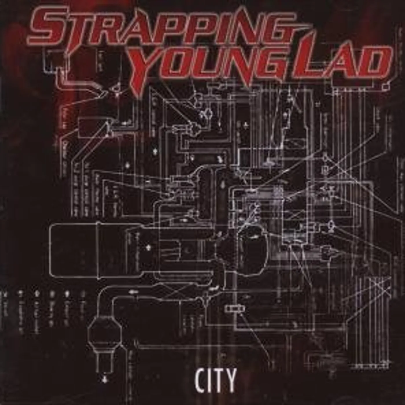 Strapping Young Lad CITY CD