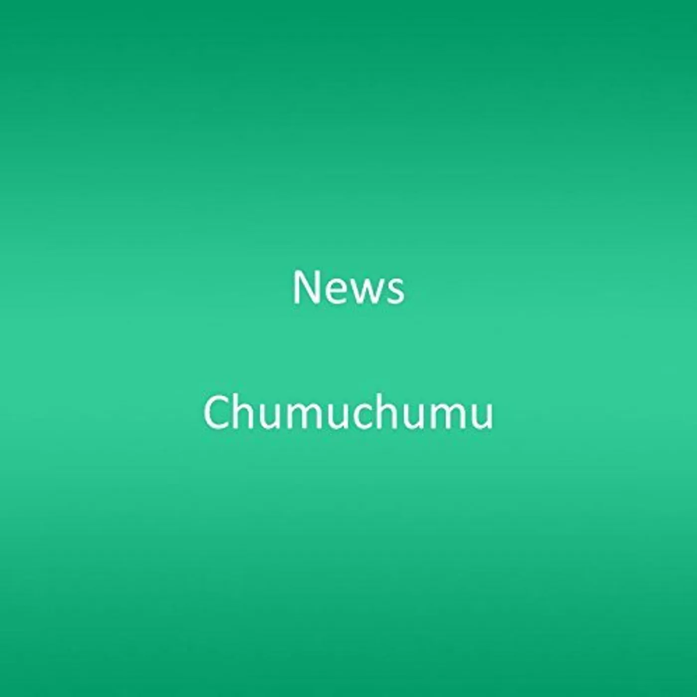 NEWS CHUMUCHUMU CD