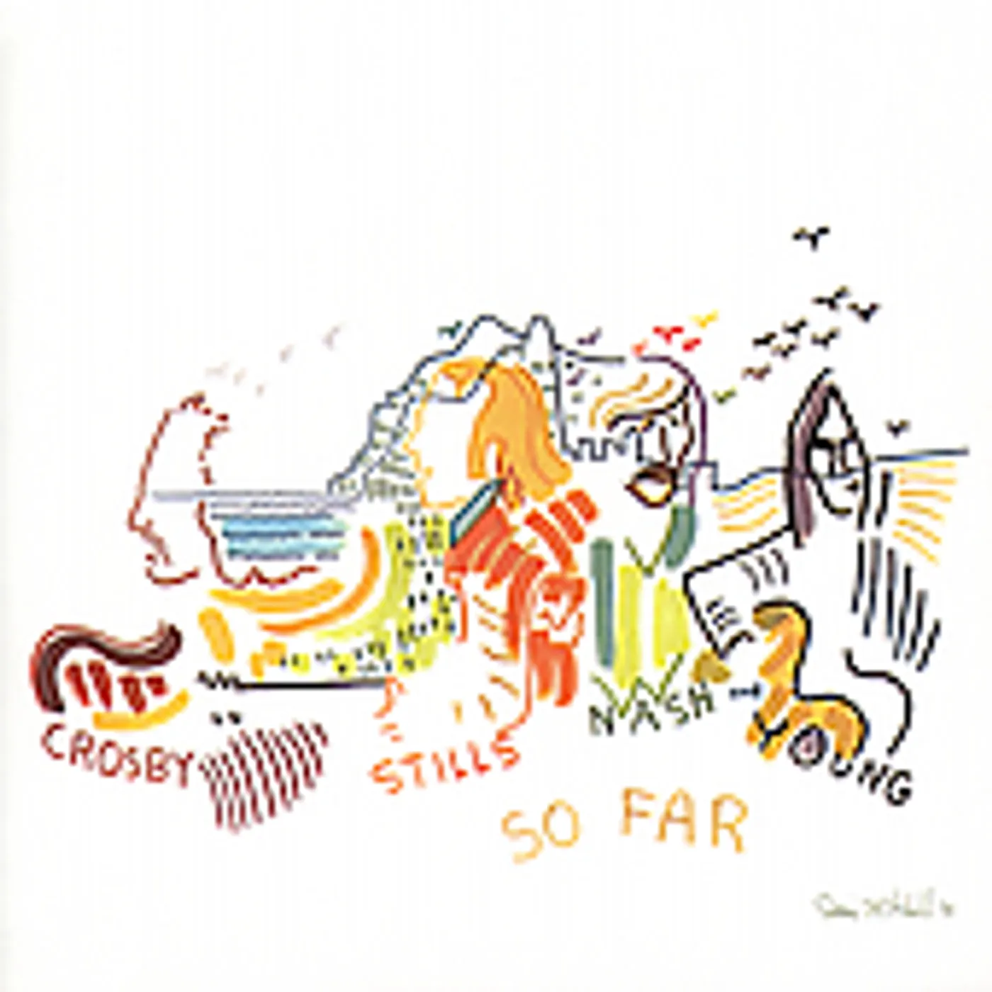 Crosby, Stills, Nash & Young SO FAR CD