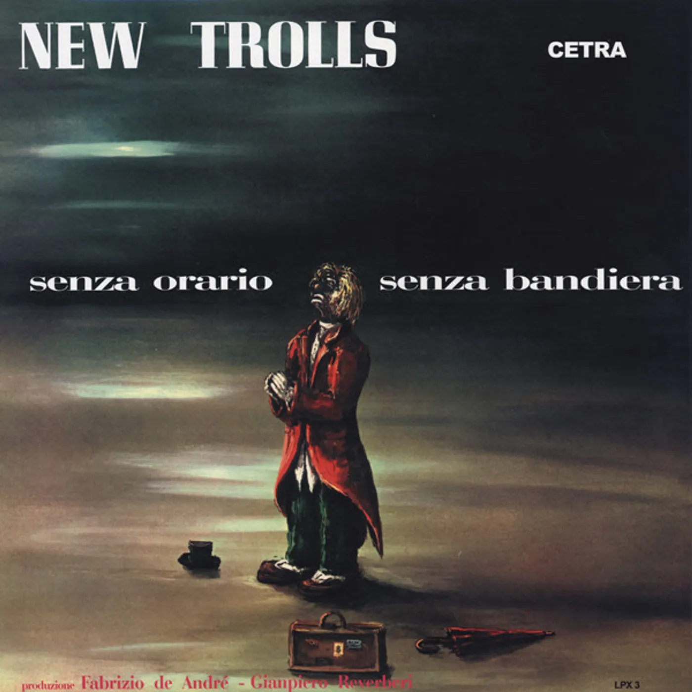 New Trolls SENZA ORARIO SENZA BANDIERA Vinyl Record - Italy Release