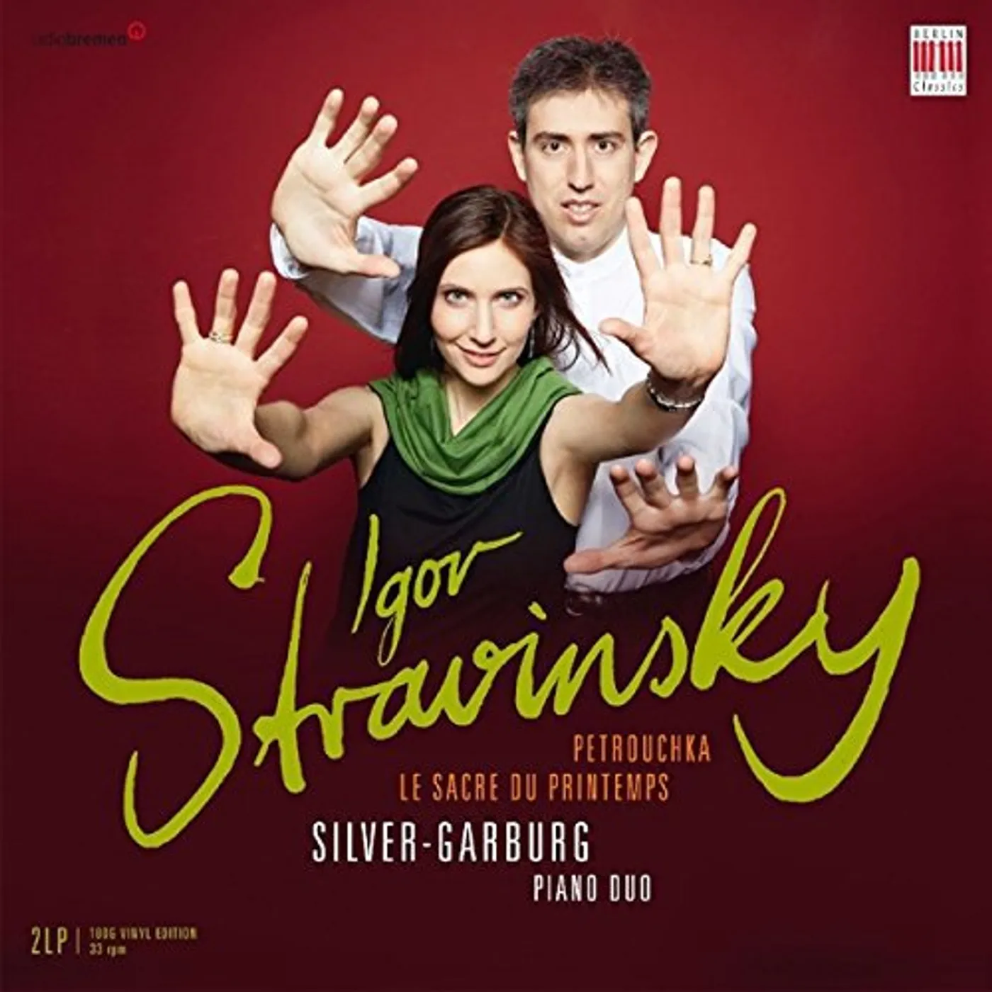 Silver Garburg Piano Duo STRAVINSKY: PETROUCHKA & SACRE DU PRINTEMPS Vinyl Record - UK Release