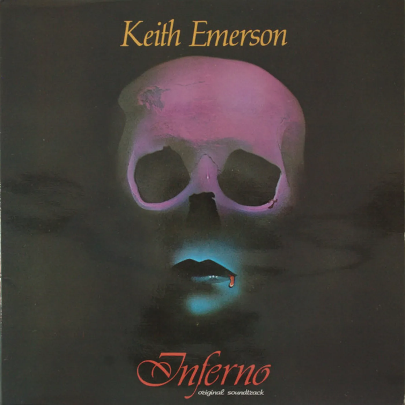 Keith Emerson INFERNO Vinyl Record - Italy Release