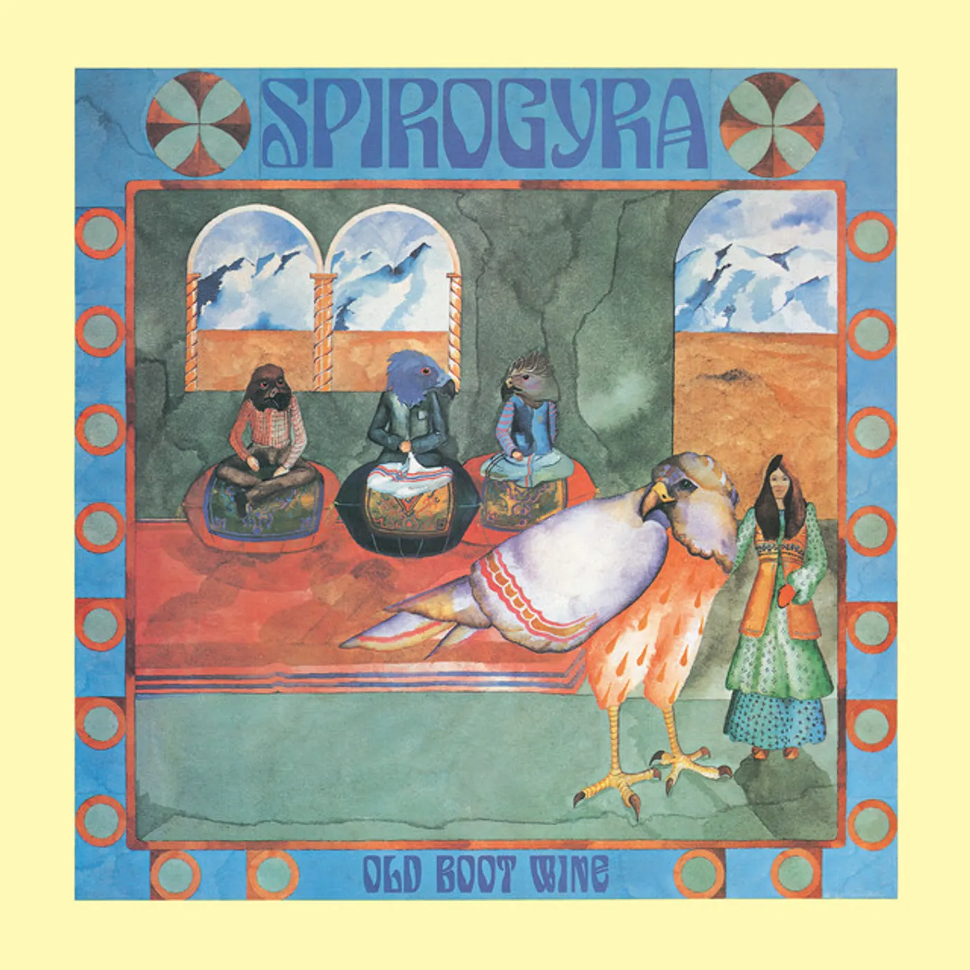 Spirogyra OLD BOOT WINE Vinyl Record - Italy Release