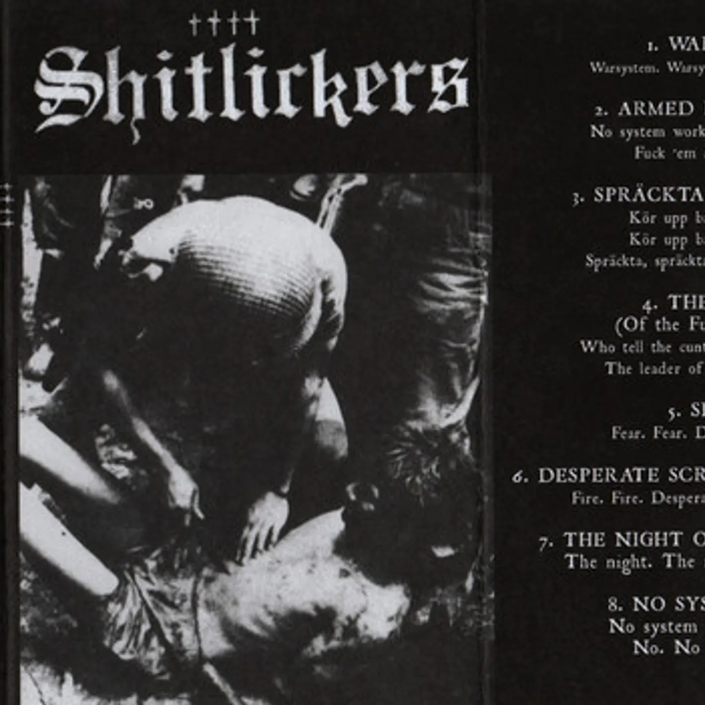 The Shitlickers 1982 Vinyl Record