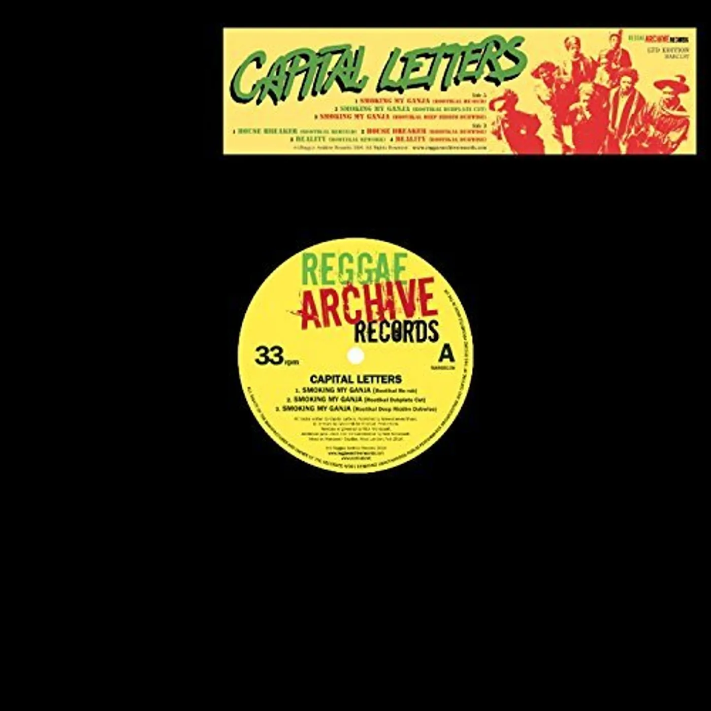 Capital Letters Smoking My Ganja Vinyl Record