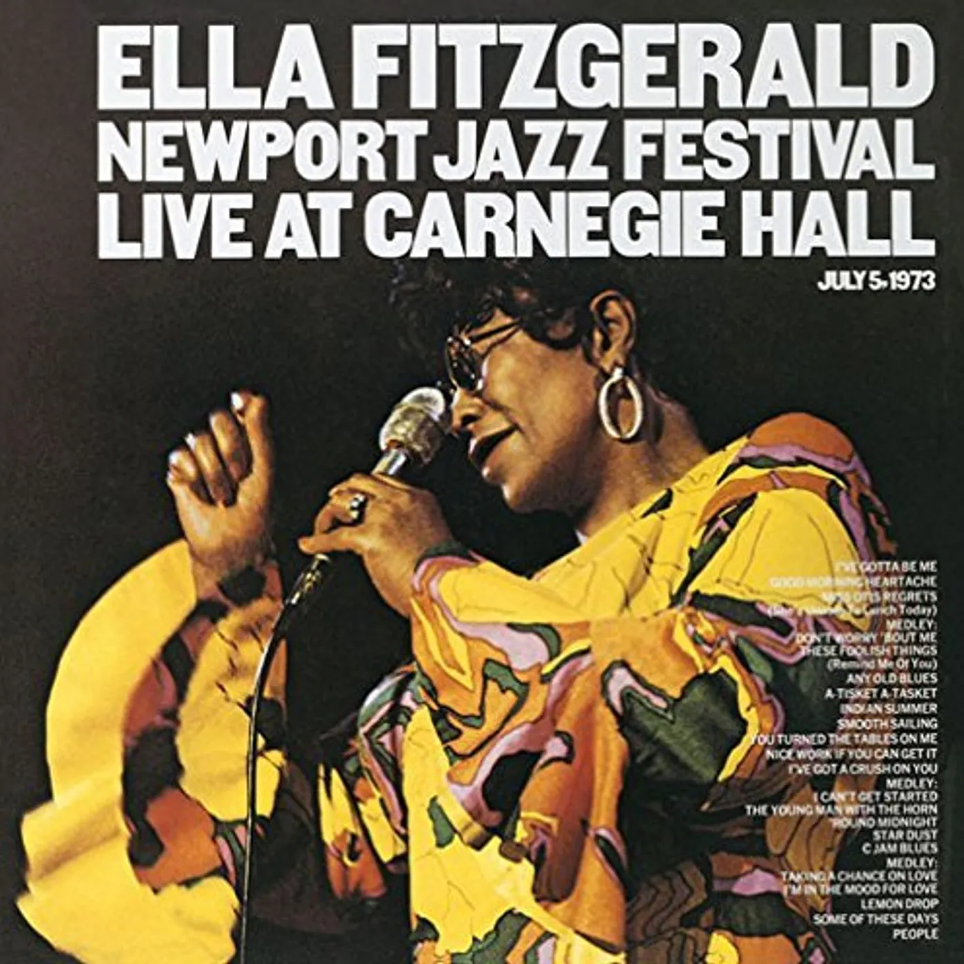 Ella Fitzgerald NEWPORT JAZZ FESTIVAL LIVE AT CARNEGIE CD