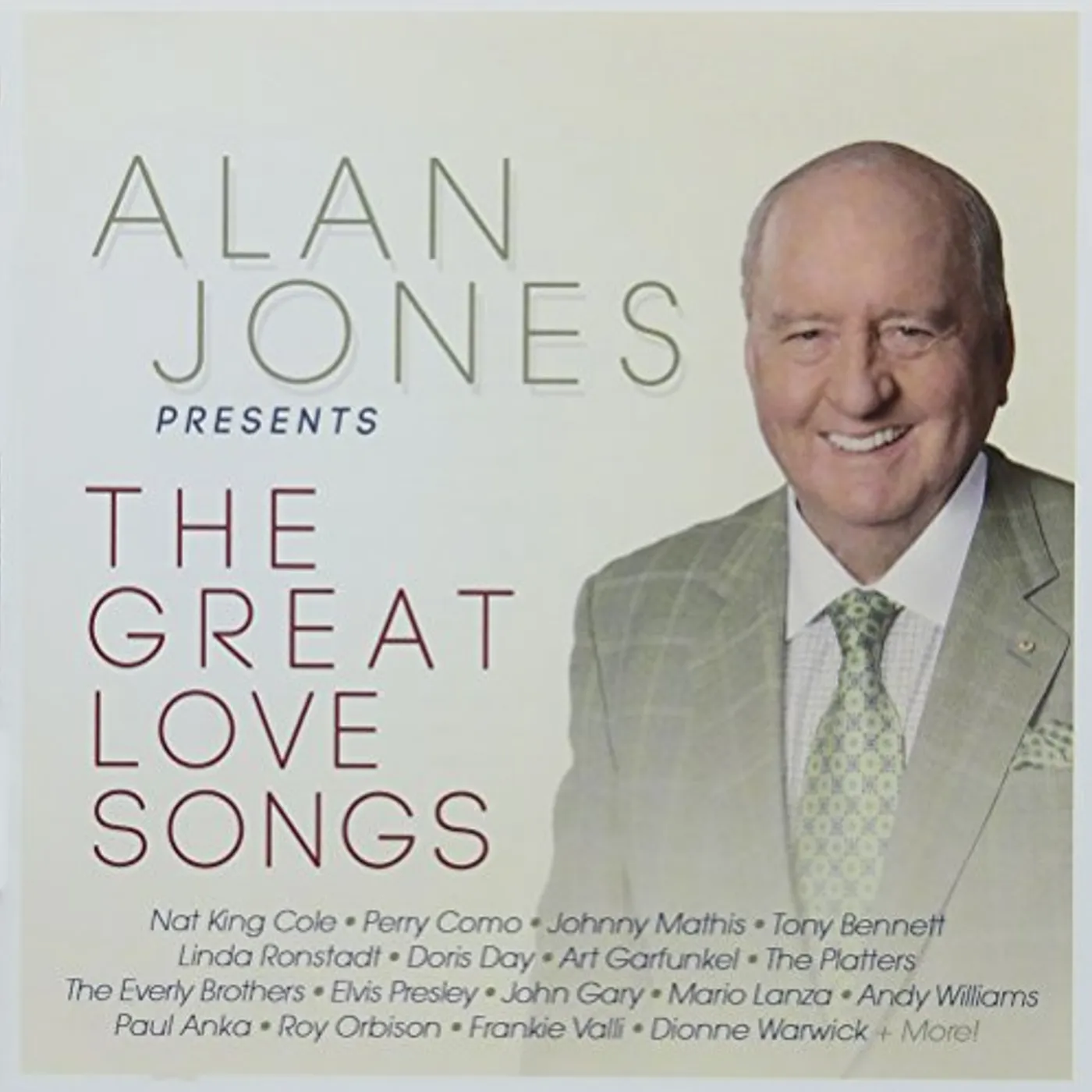 Alan Jones GREAT LOVE SONGS CD
