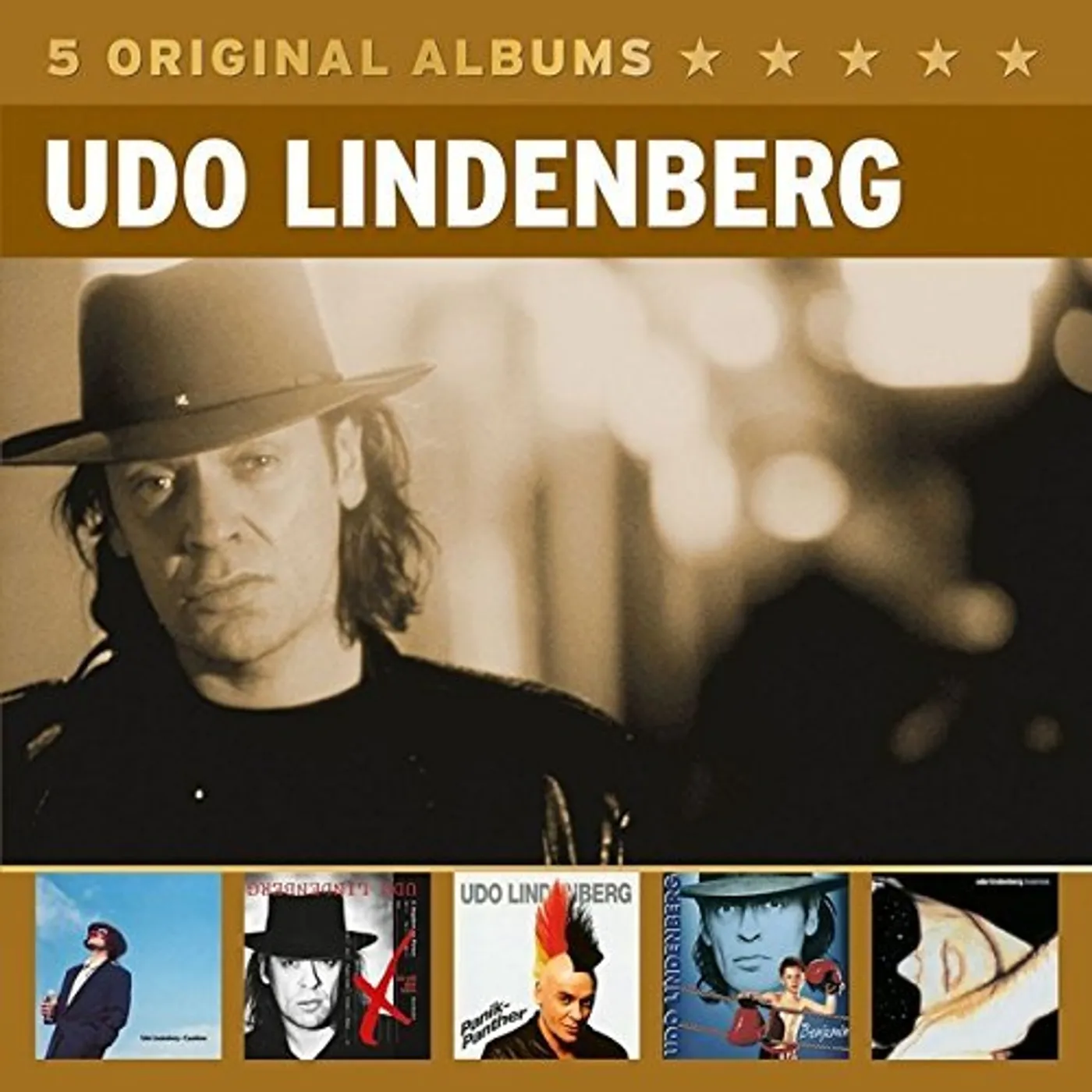 Udo Lindenberg 5 ORIGINAL ALBUMS 3 CD