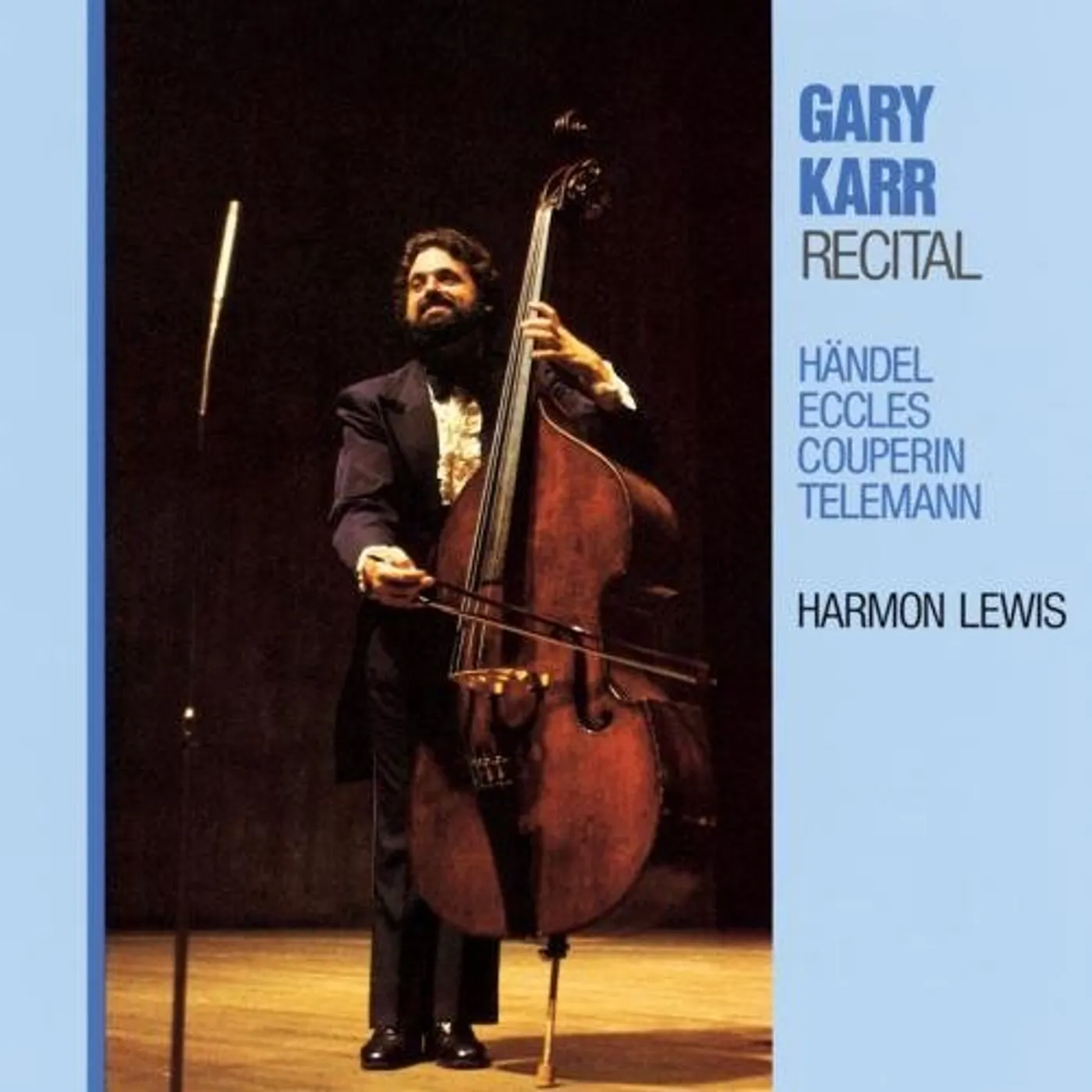 Gary Karr RECITAL: HANDEL / ECCLES / COUPERIN CD