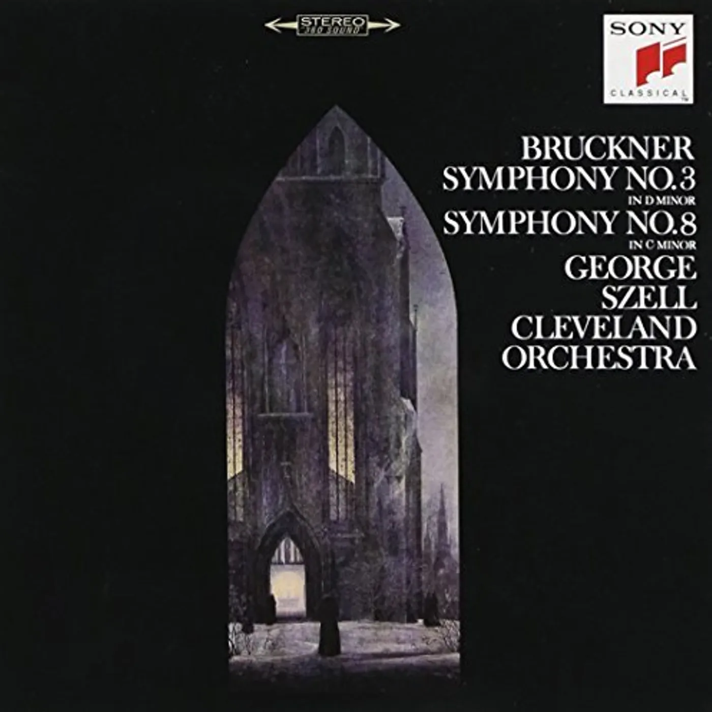 George Szell BRUCKNER: SYMPHONIES 3 & 8 CD