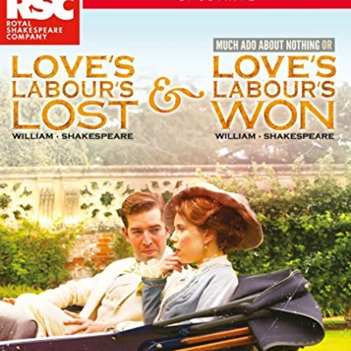 William Shakespeare LOVE'S LABOUR'S LOST & WON Blu-ray