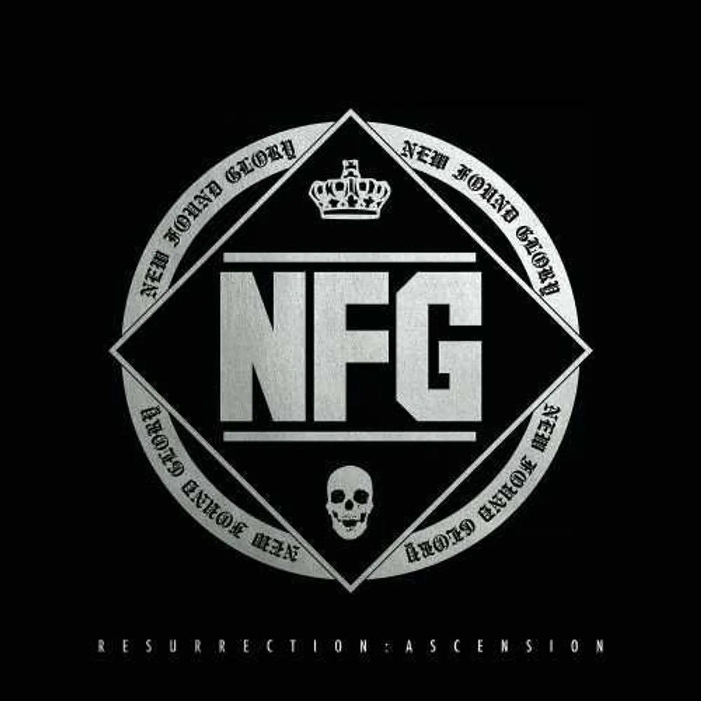New Found Glory RESURRECTION: ASCENSION (GRAY) Vinyl Record - Colored Vinyl, Gray Vinyl