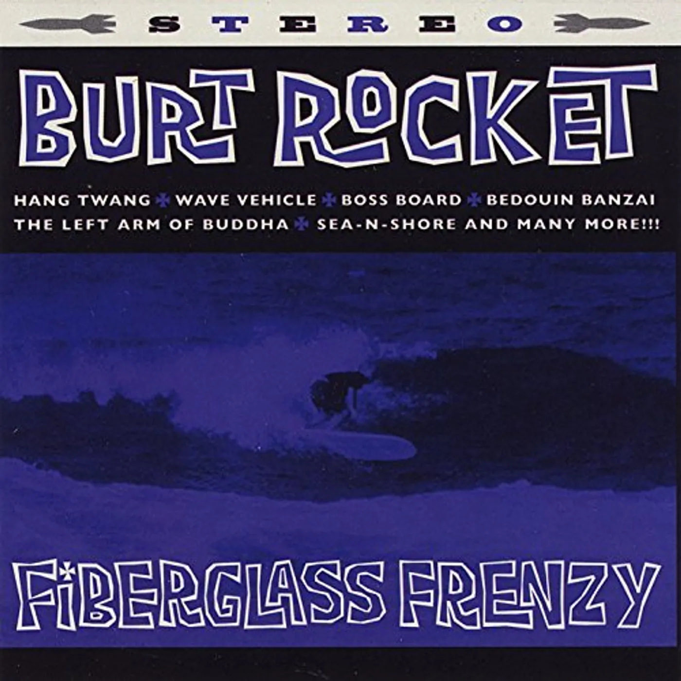 Burt Rocket FIBERGLASS FRENZY CD
