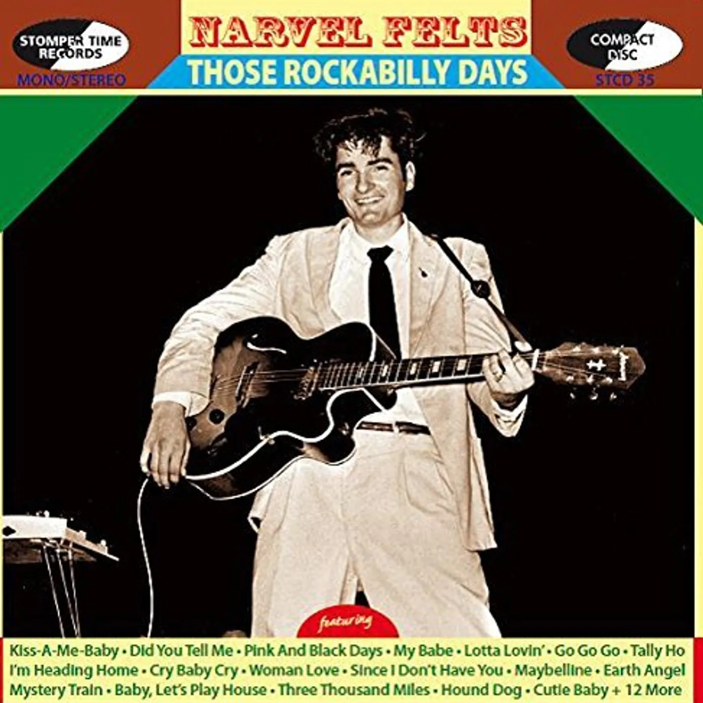 Narvel Felts THOSE ROCKABILLY DAYS CD