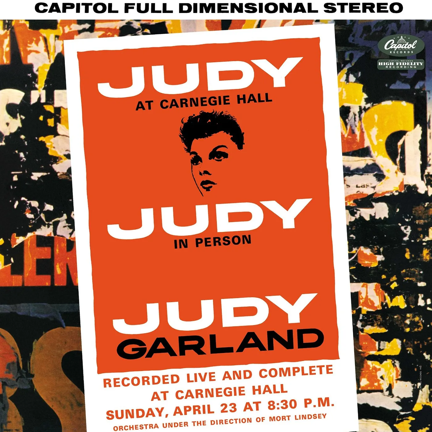 Judy Garland Judy At Carnegie Hall Vinyl Record