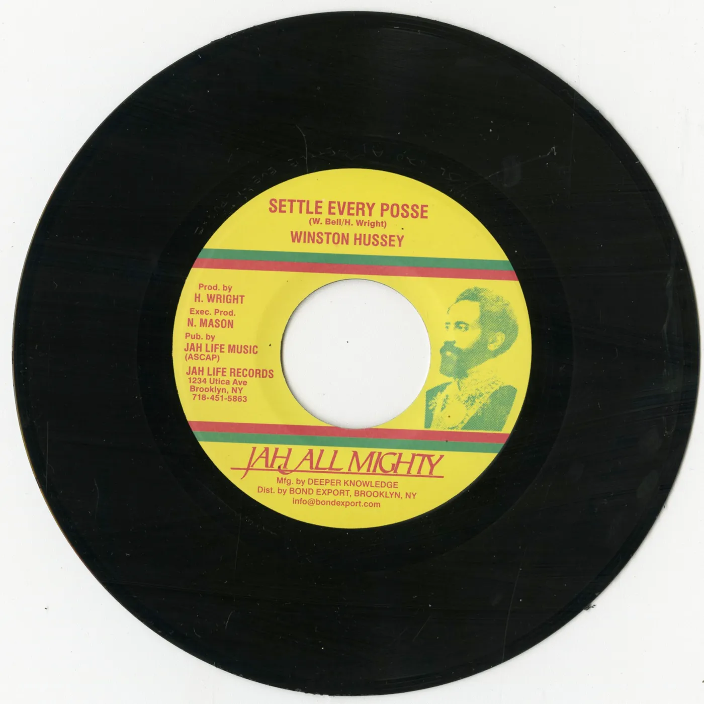 Winston Hussey SETTLE EVERY POSSE Vinyl Record