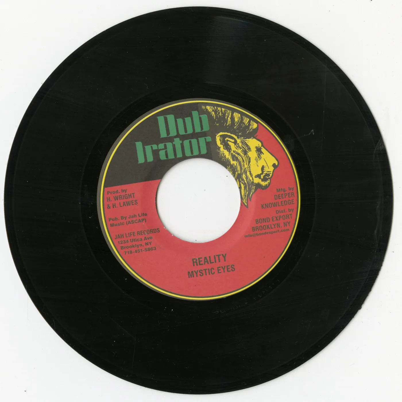 Mystic Eyes Reality Vinyl Record