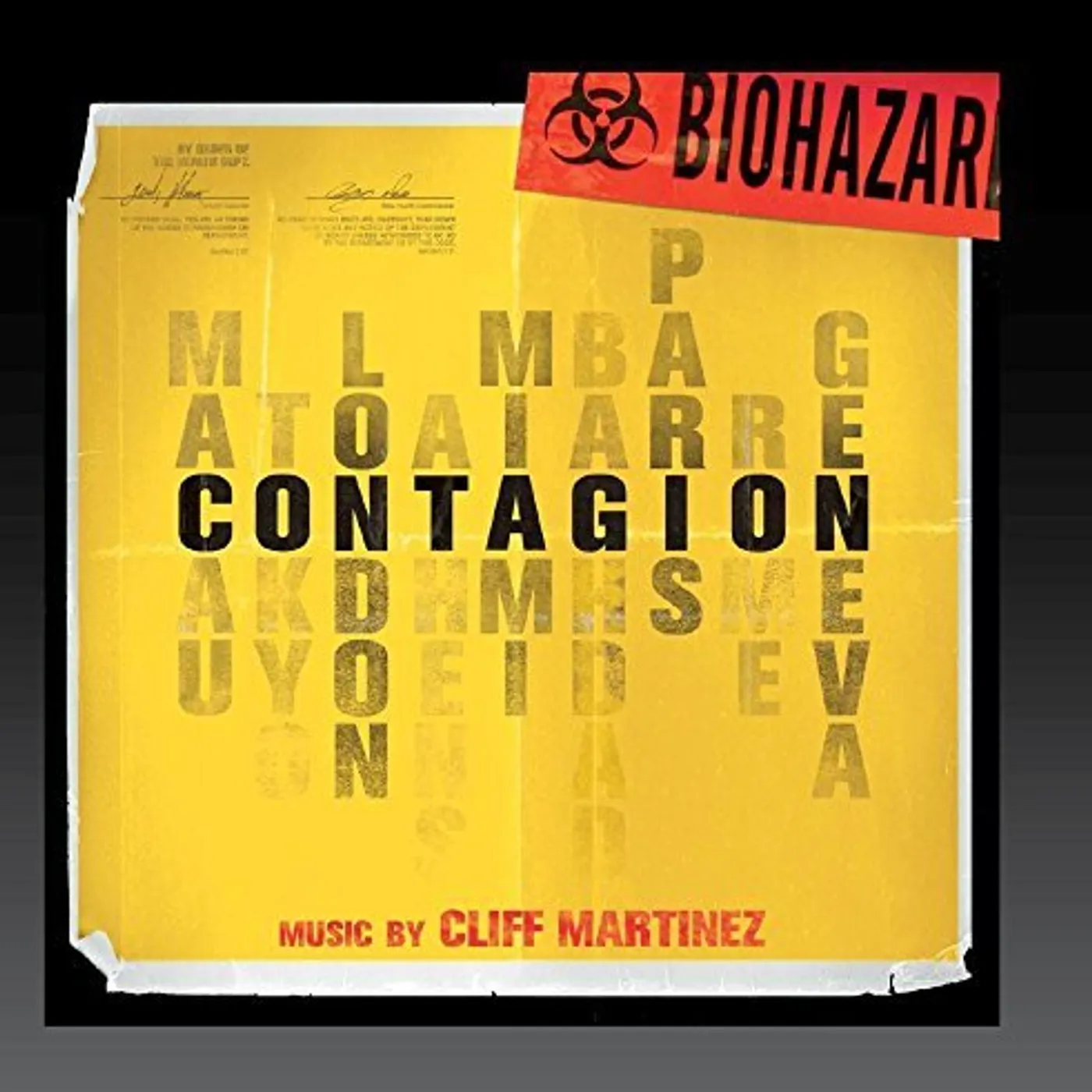 Cliff Martinez CONTAGION / O.S.T. CD