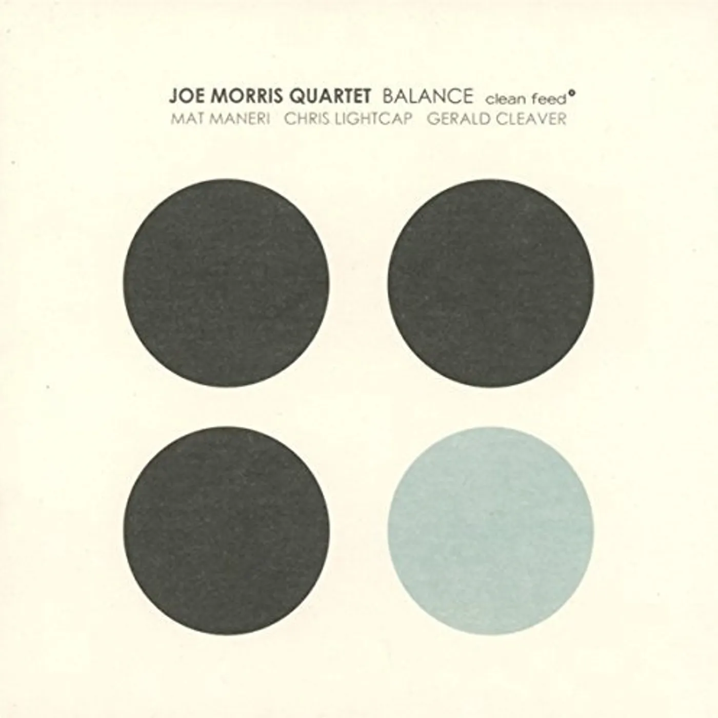 Joe Morris BALANCE CD