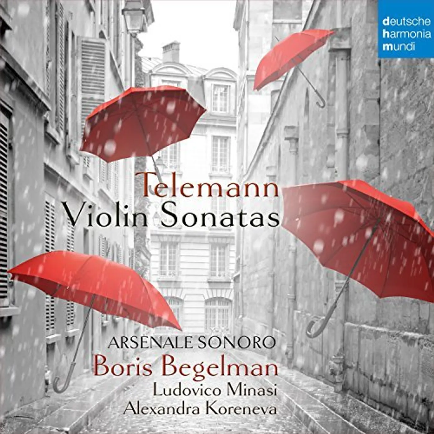 Boris Begelman TELEMANN: VIOLIN SONATAS CD