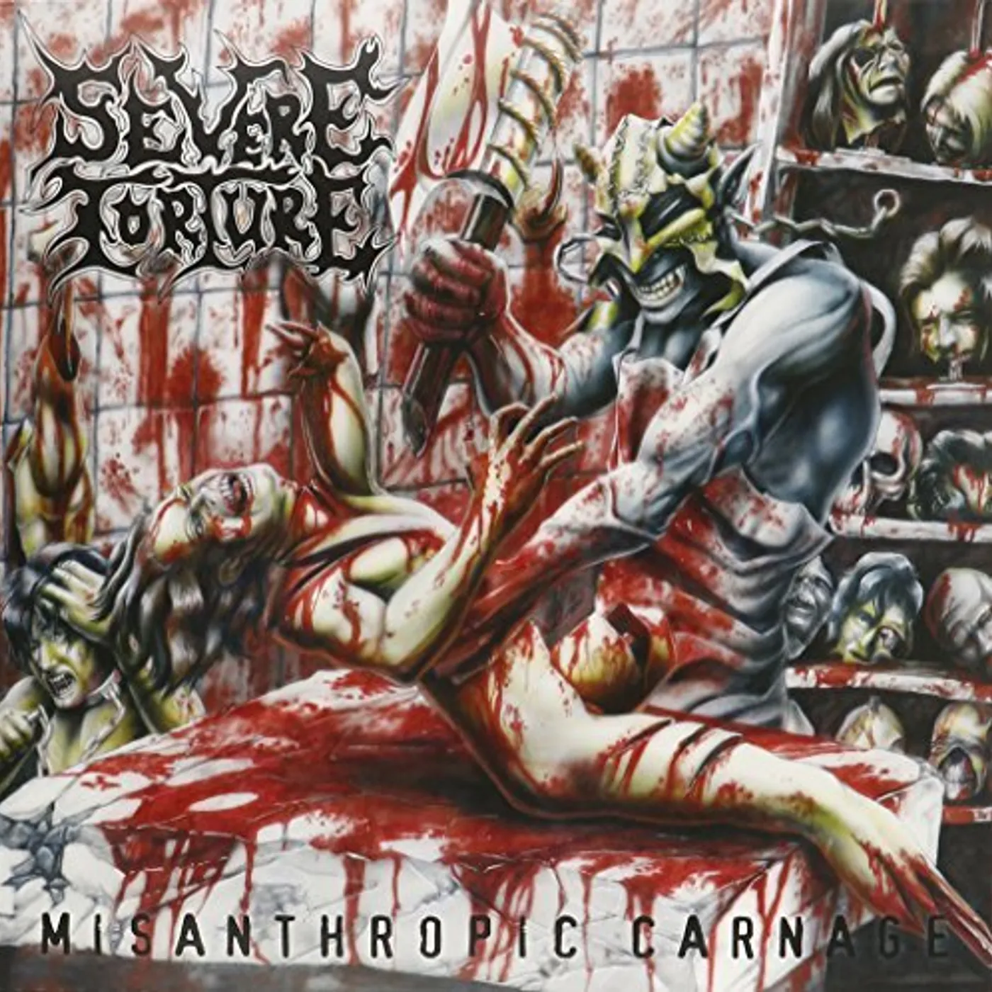 Severe Torture Misanthropic Carnage Vinyl Record