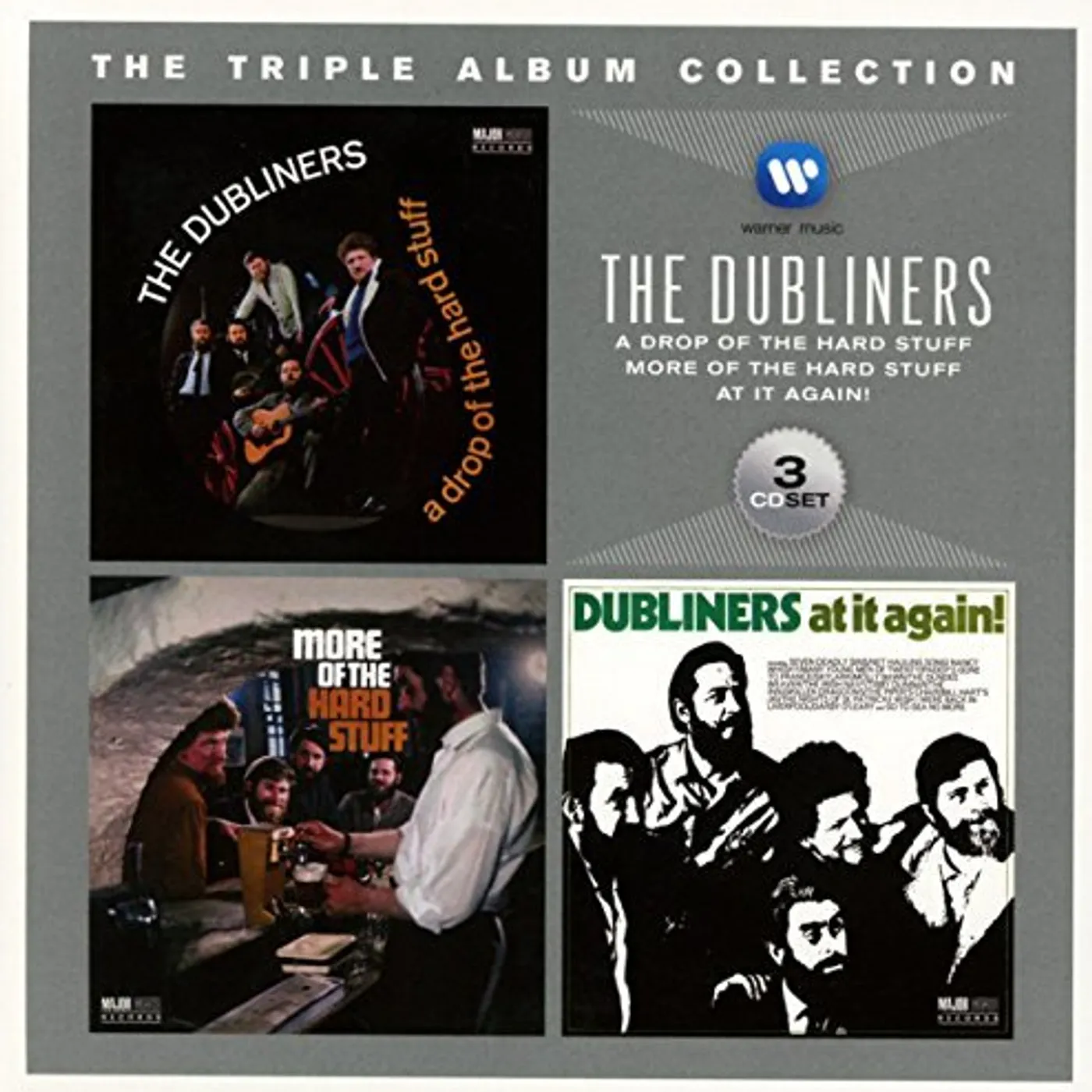 Dubliners TRIPLE ALBUM COLLECTION CD
