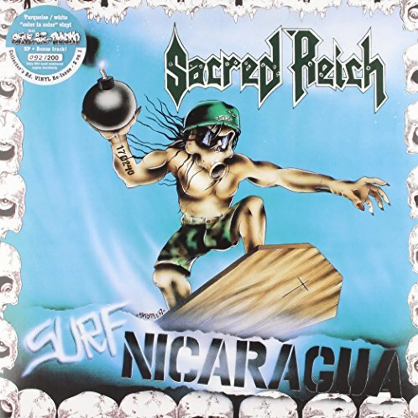 Sacred Reich SURF NICARAGUA / ALIVE AT THE DYNAMO Vinyl Record