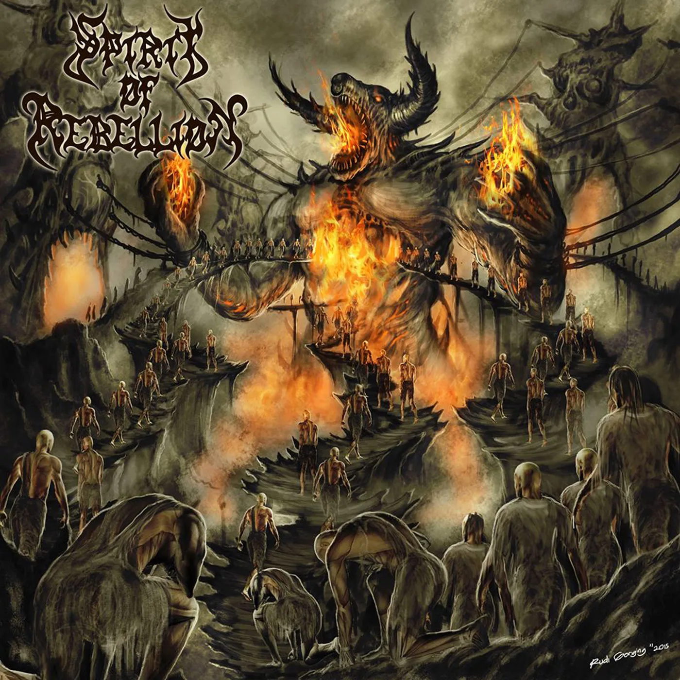 Spirit Of Rebellion ENSLAVEMENT PROCESS CD