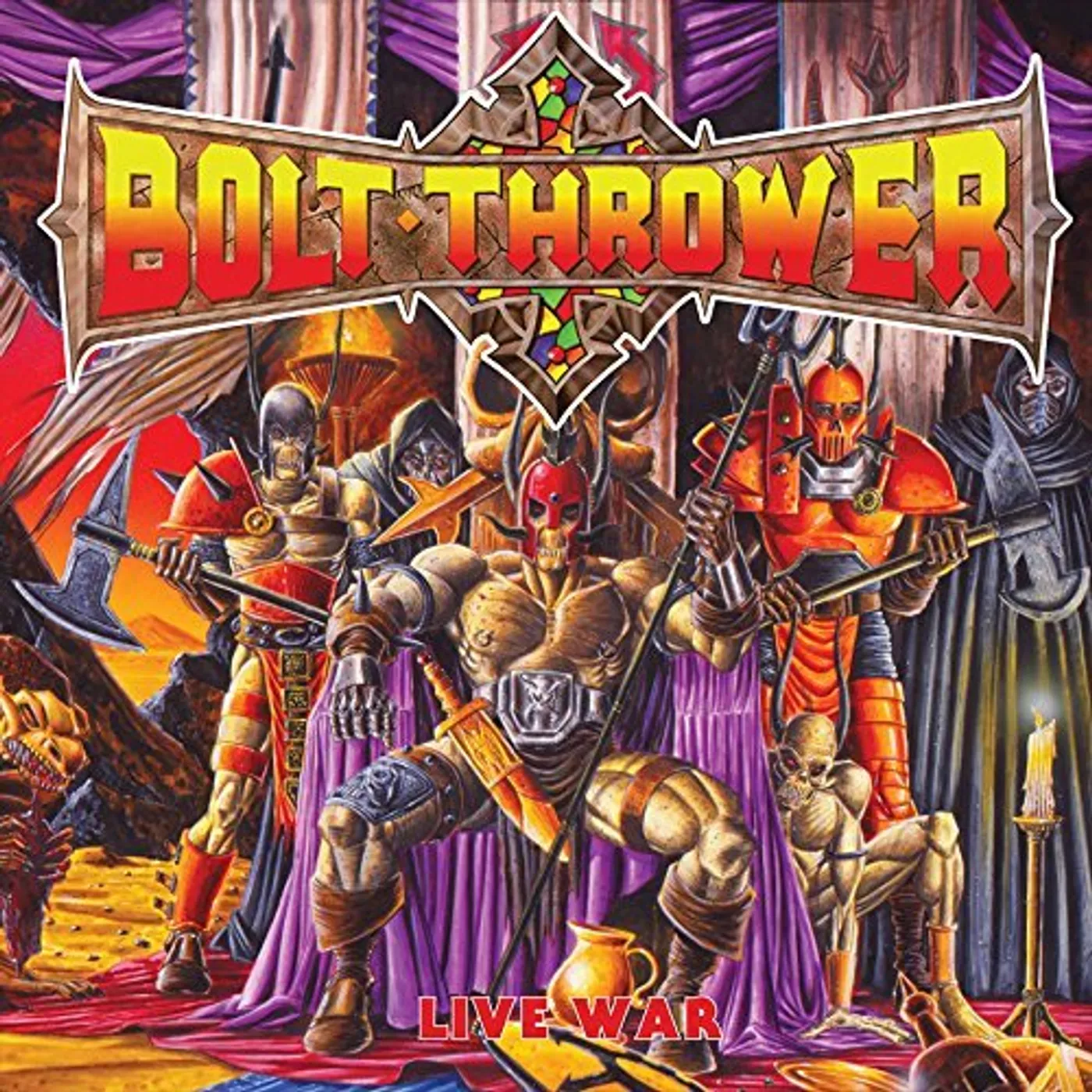 Bolt Thrower LIVE WAR Vinyl Record - UK Release