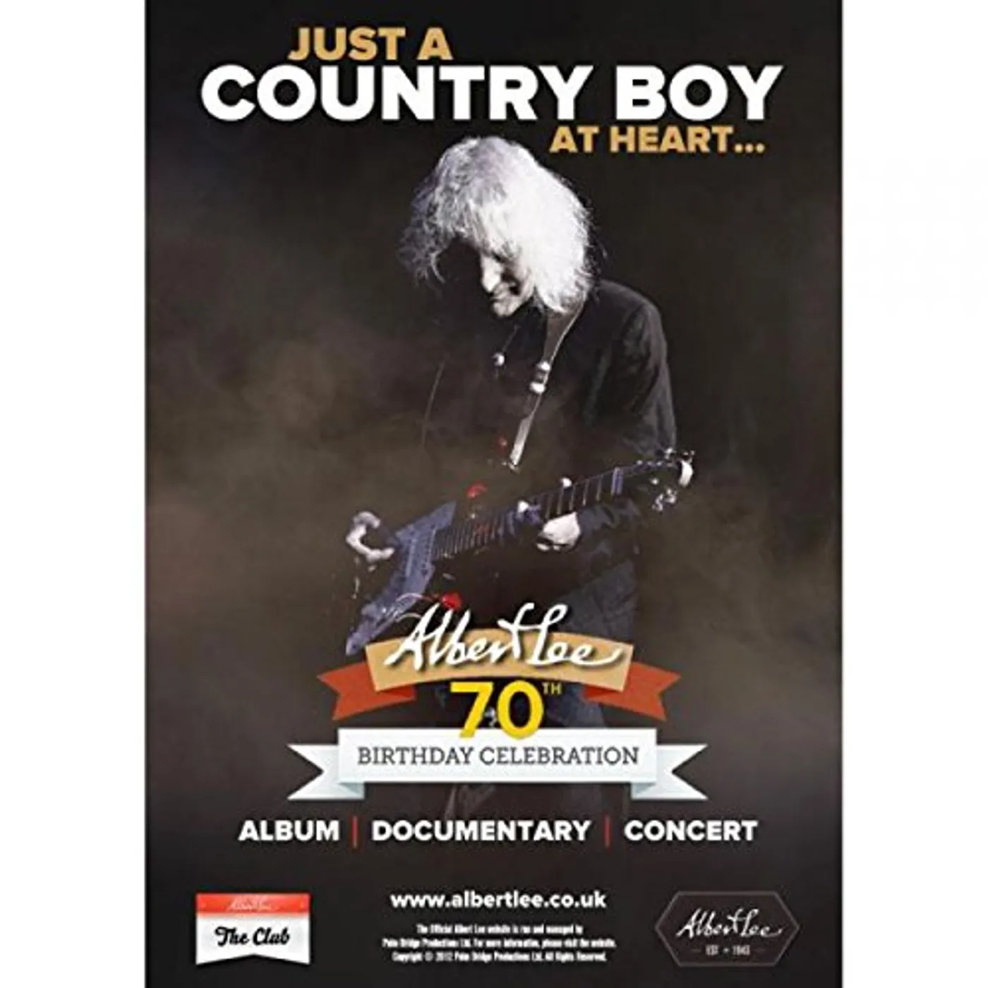 Albert Lee 70TH BIRTHDAY CELEBRATION DVD