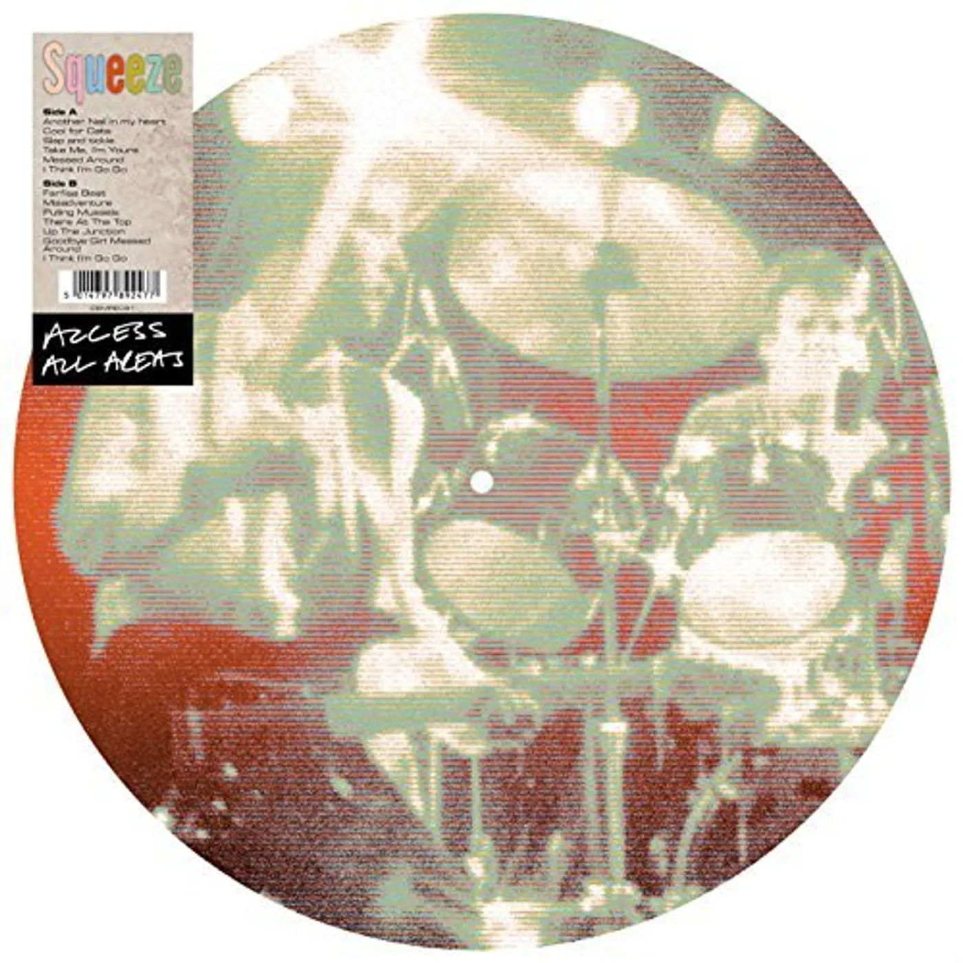 Squeeze ACCESS ALL AREAS Vinyl Record - UK Release