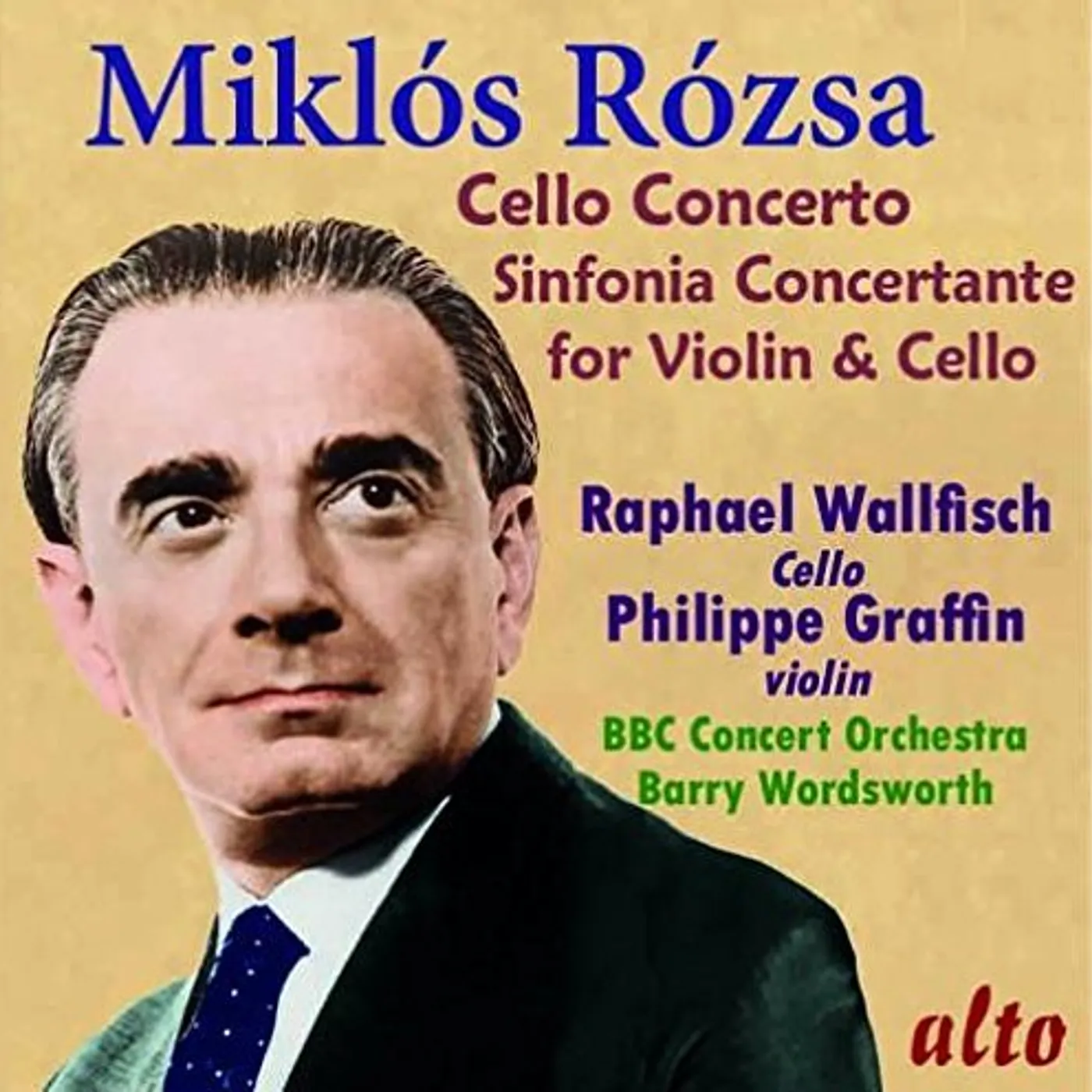 Raphael Wallfisch ROZSA CD