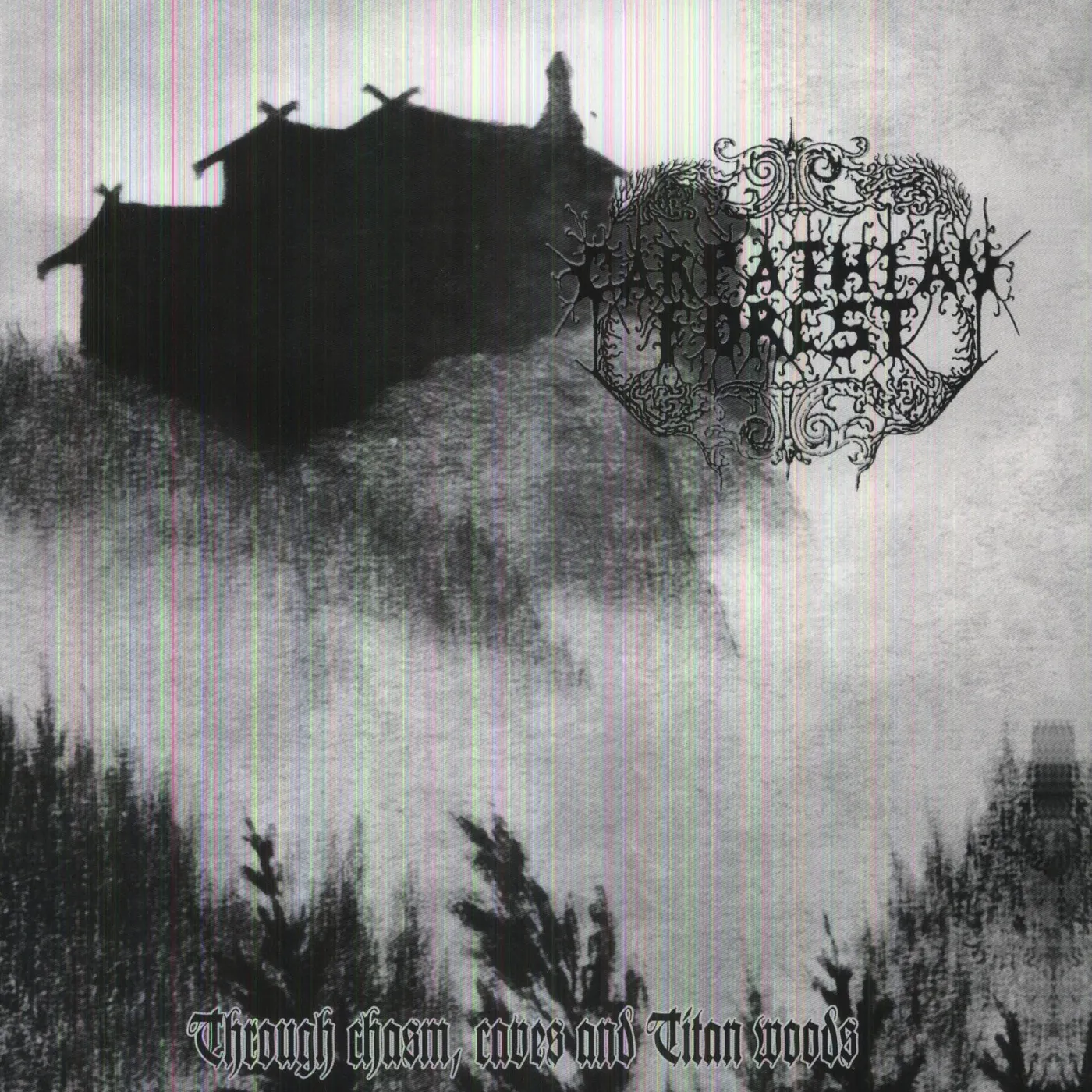 Carpathian Forest THROUGH CHASMS CAVES & TITAN WOODS Vinyl Record