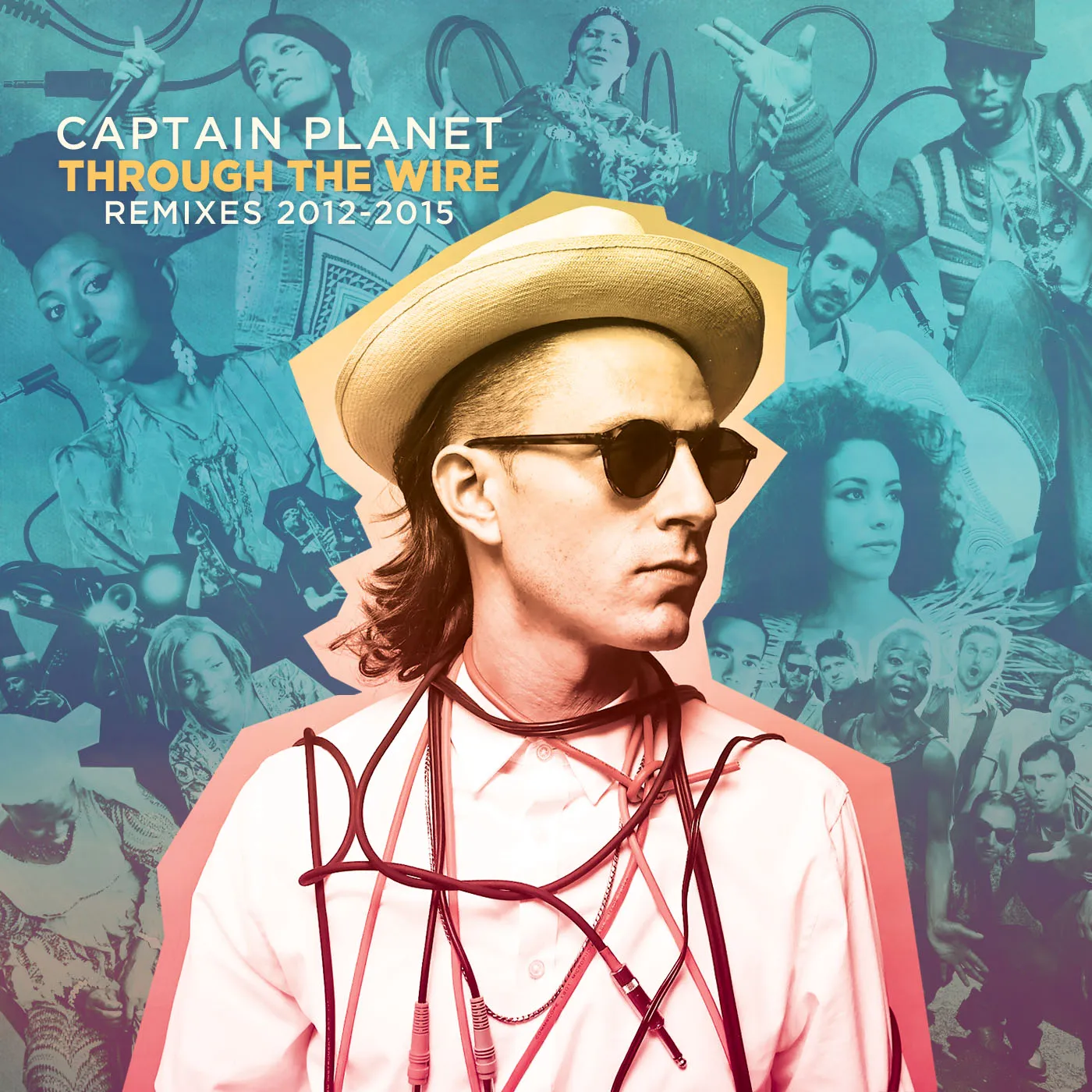 Captain Planet THROUGH THE WIRE: REMIXES 2012-2015 Vinyl Record