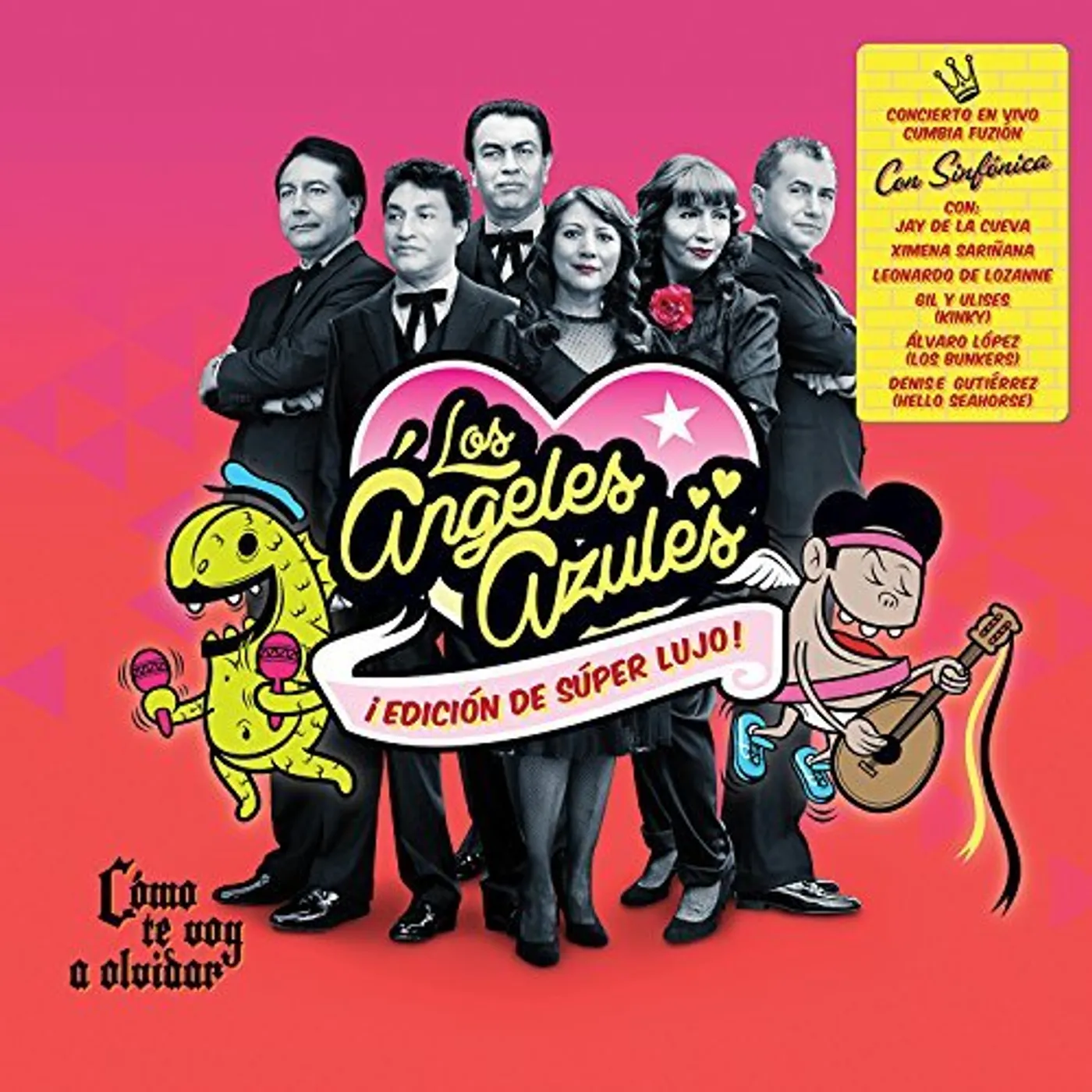 Los Ángeles Azules COMO TE VOY A OLVIDAR (EDICION DE SUPER LUJO) CD