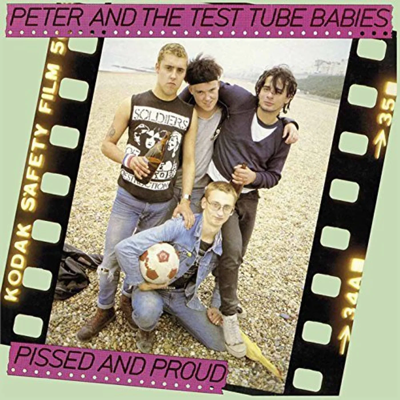 Peter and the Test Tube Babies Pissed And Proud Vinyl Record