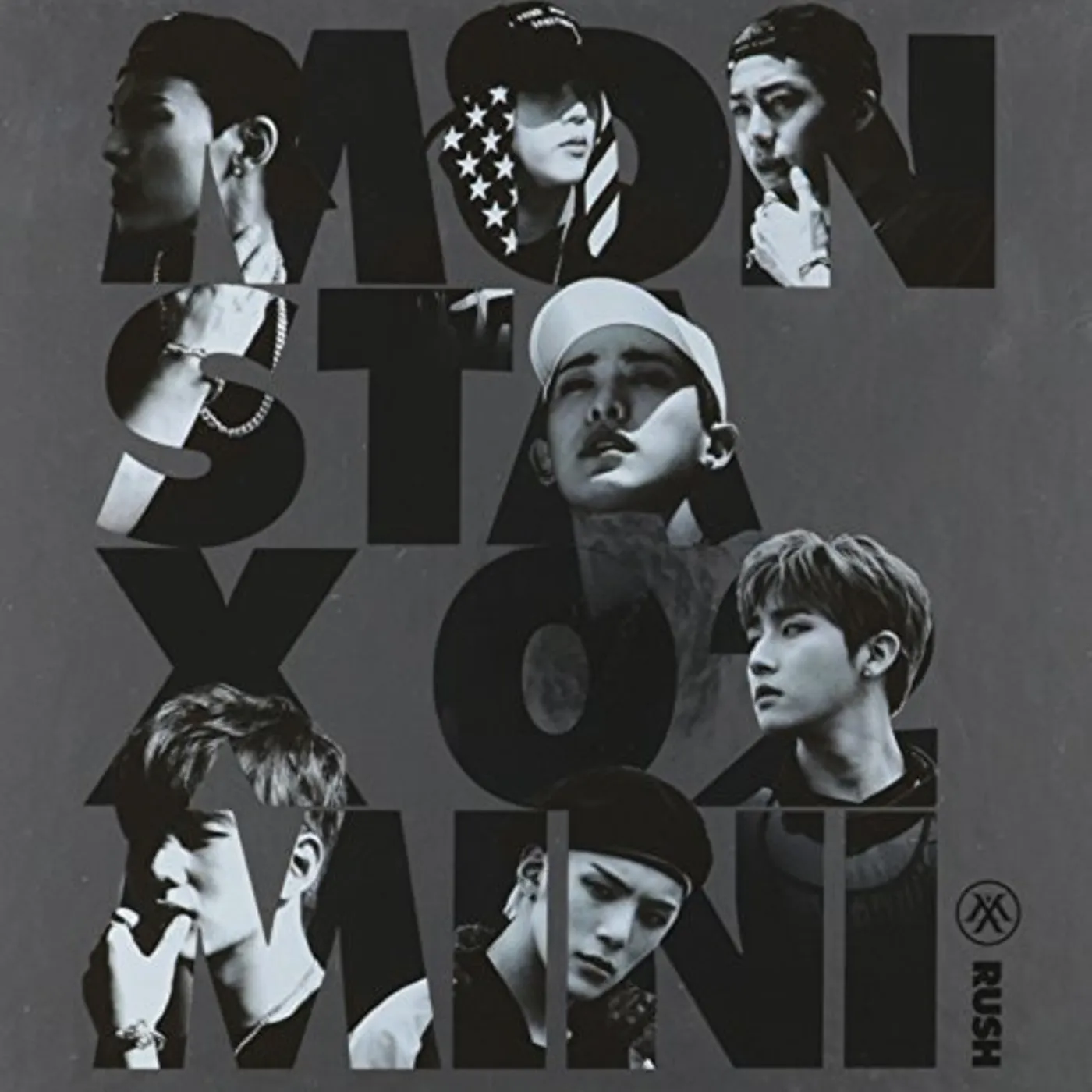 MONSTA X RUSH (2ND MINI ALBUM) OFFICIAL VERSION CD