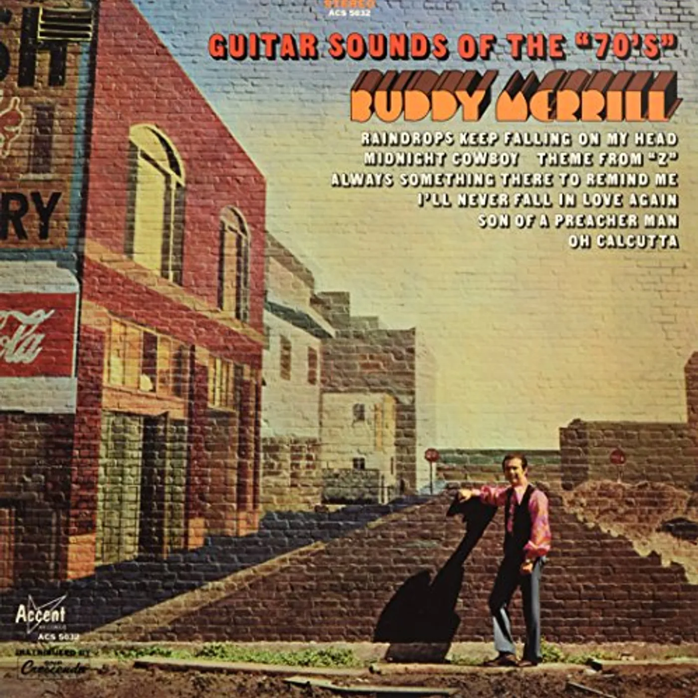Buddy Merrill GUITAR SOUNDS OF THE 70'S Vinyl Record