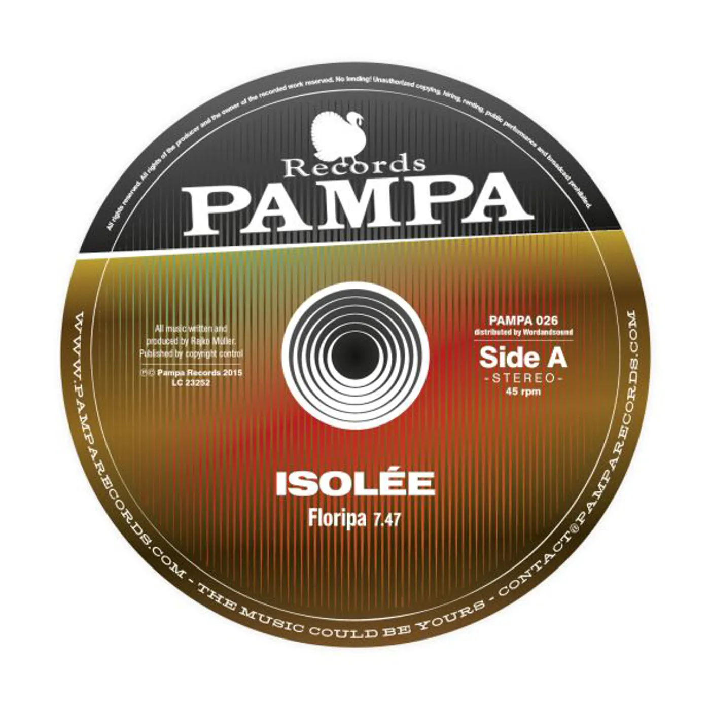 Isolée Floripa Vinyl Record