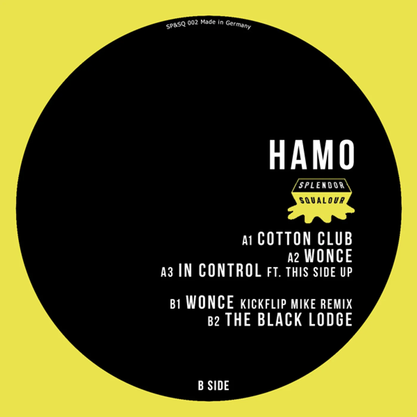 Hamo COTTON CLUB Vinyl Record