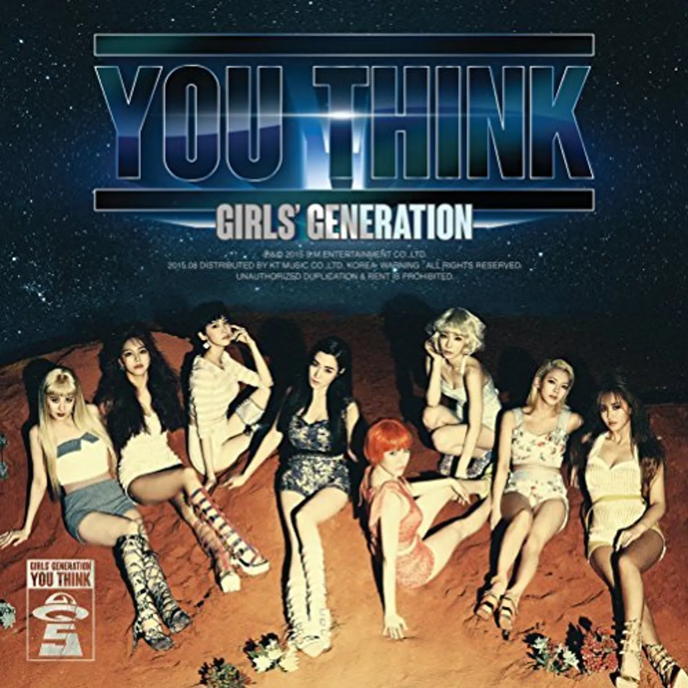 Girls' Generation YOU THINK (VOL.5) CD