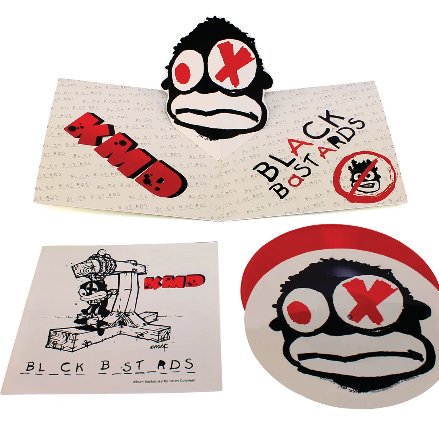 K.M.D. Bl_ck B_st_rds Vinyl Record