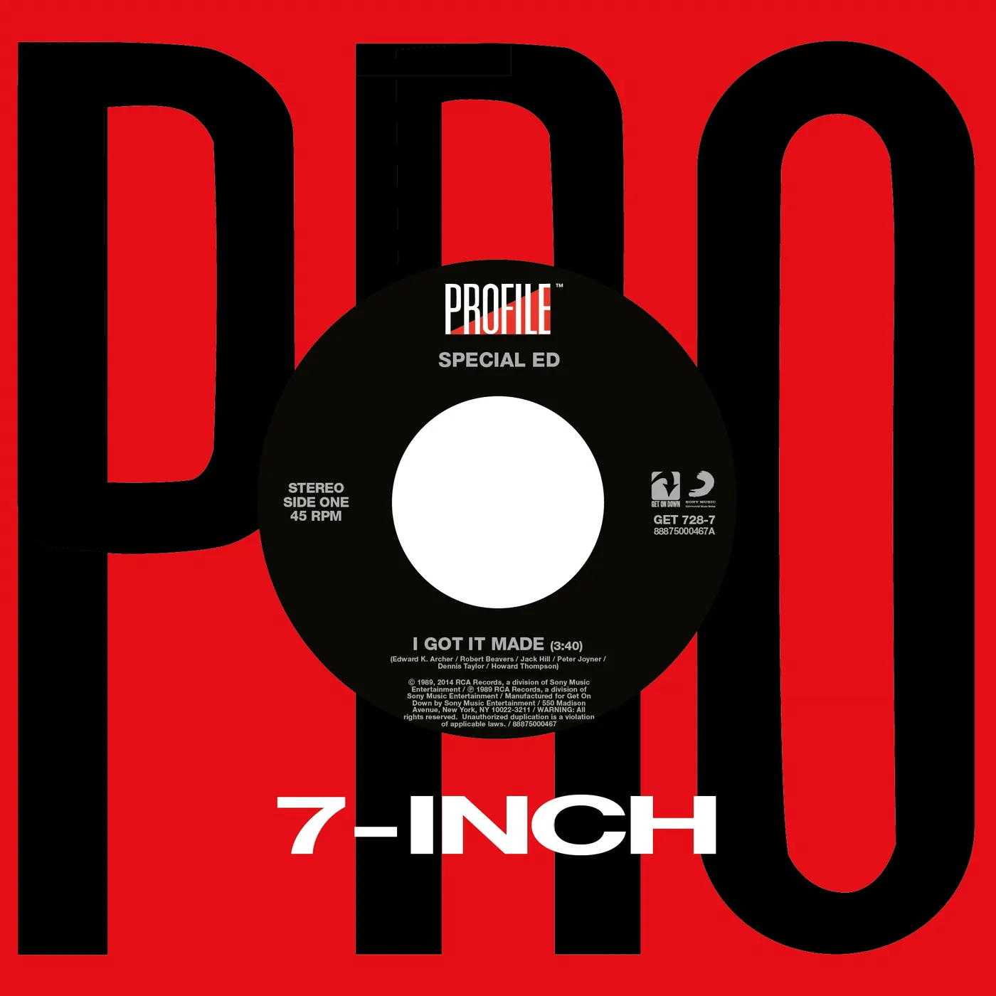 SPECIAL ED Vinyl Record