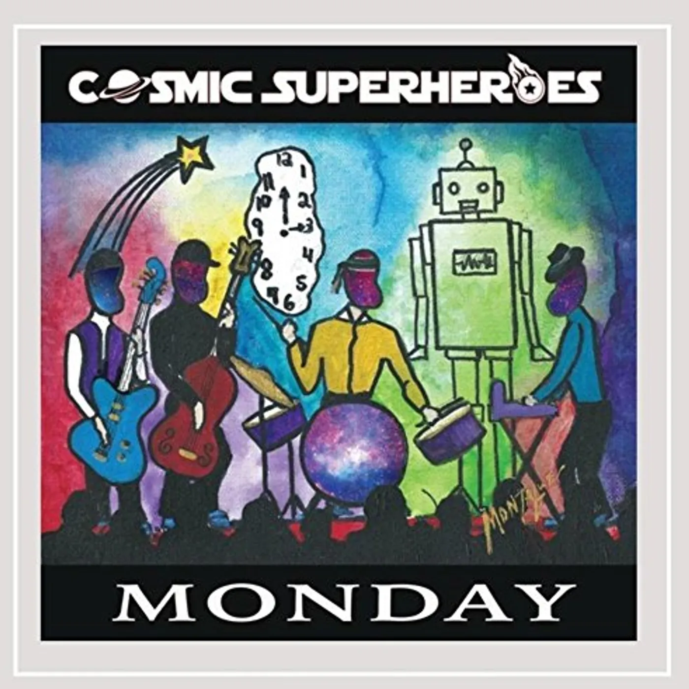 Cosmic Superheroes MONDAY CD