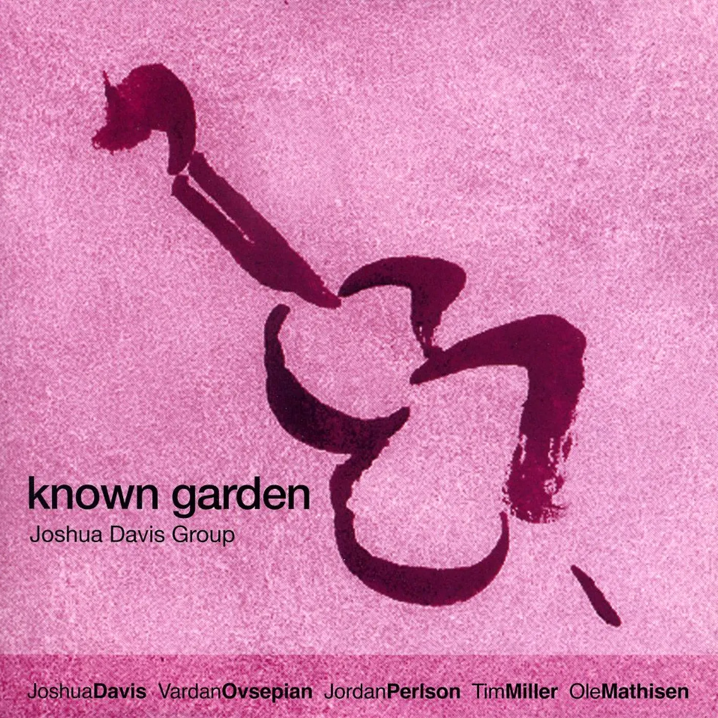 Joshua Davis KNOWN GARDEN CD