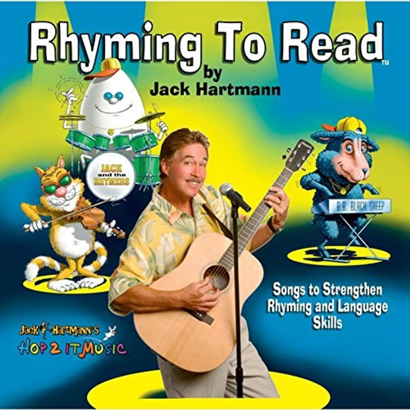 Jack Hartmann RHYMING TO READ CD
